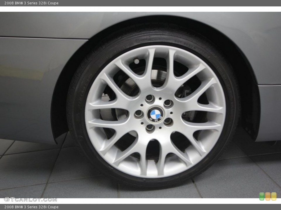 2008 BMW 3 Series 328i Coupe Wheel and Tire Photo #76559105