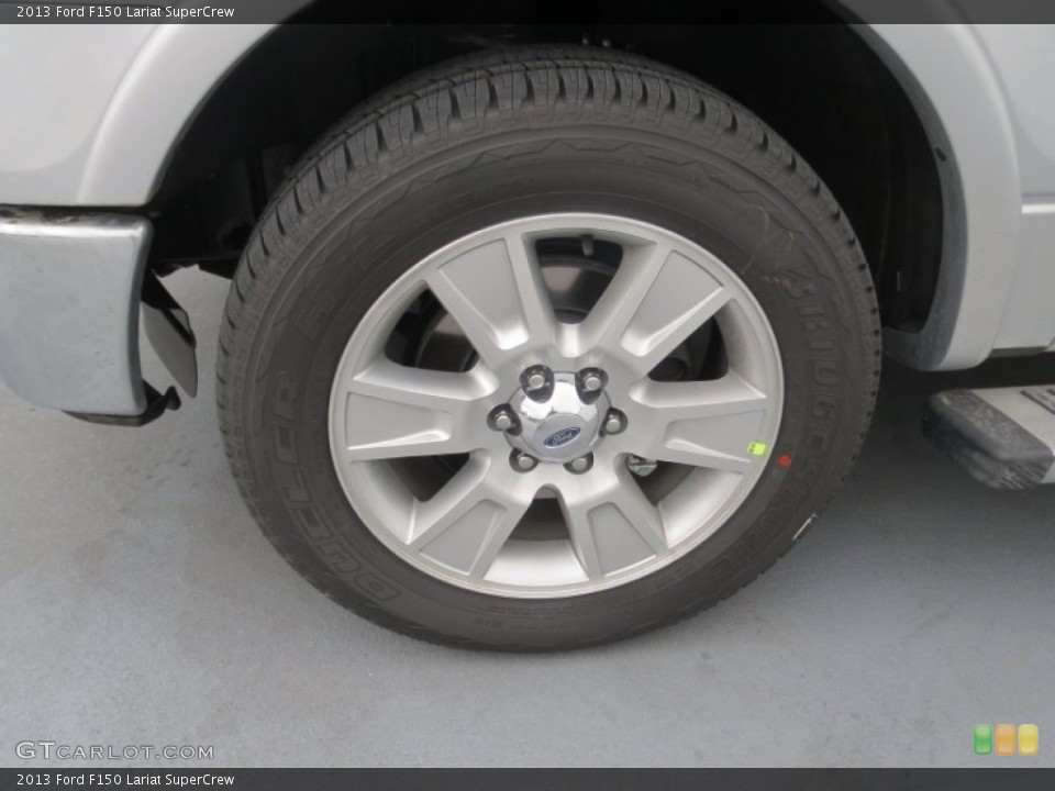 2013 Ford F150 Lariat SuperCrew Wheel and Tire Photo #76561514