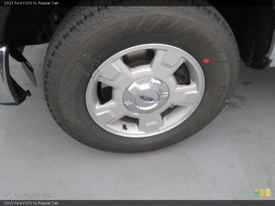 2013 Ford F150 XL Regular Cab Wheel and Tire Photo #76562312