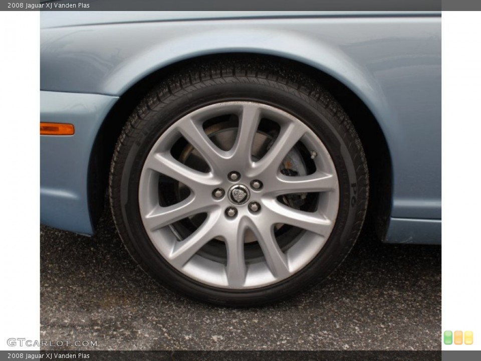 2008 Jaguar XJ Vanden Plas Wheel and Tire Photo #76566237