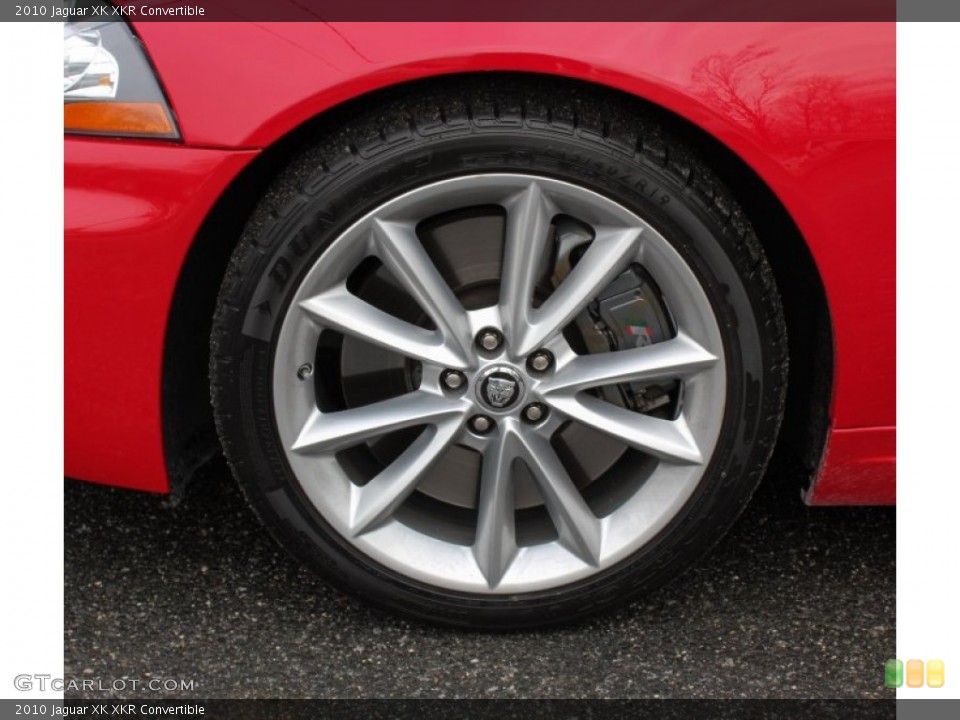 2010 Jaguar XK XKR Convertible Wheel and Tire Photo #76567005