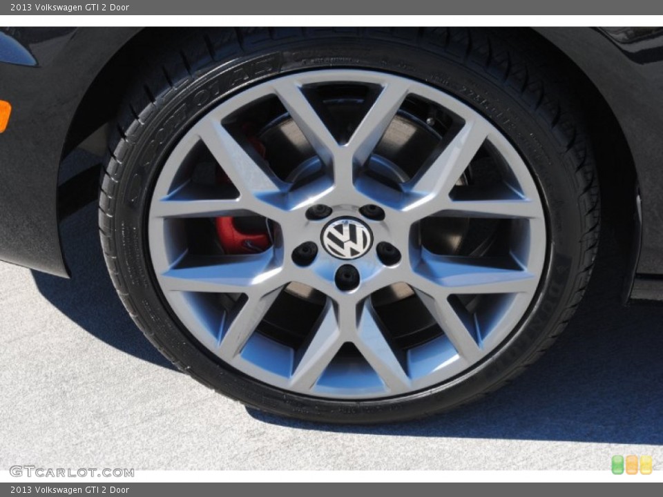 2013 Volkswagen GTI 2 Door Wheel and Tire Photo #76567179