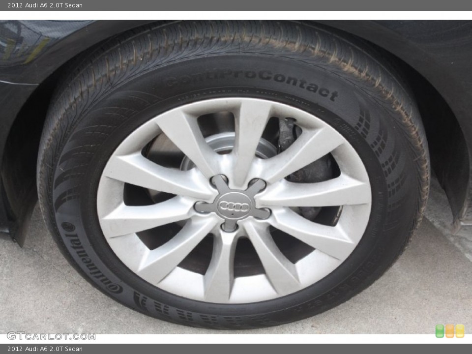 2012 Audi A6 2.0T Sedan Wheel and Tire Photo #76567944