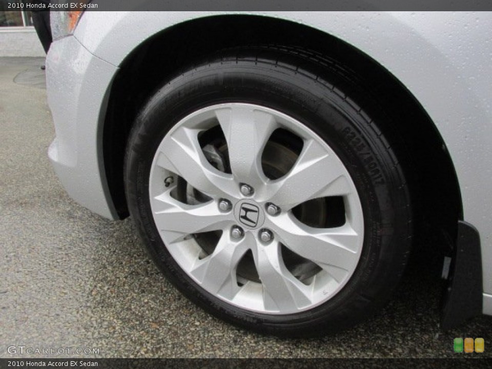 2010 Honda Accord EX Sedan Wheel and Tire Photo #76571383