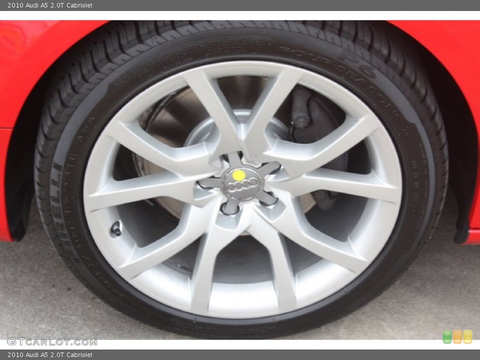 2010 Audi A5 2.0T Cabriolet Wheel and Tire Photo #76572106