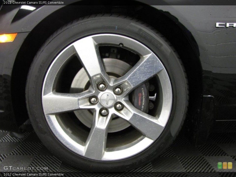 2012 Chevrolet Camaro SS/RS Convertible Wheel and Tire Photo #76572902