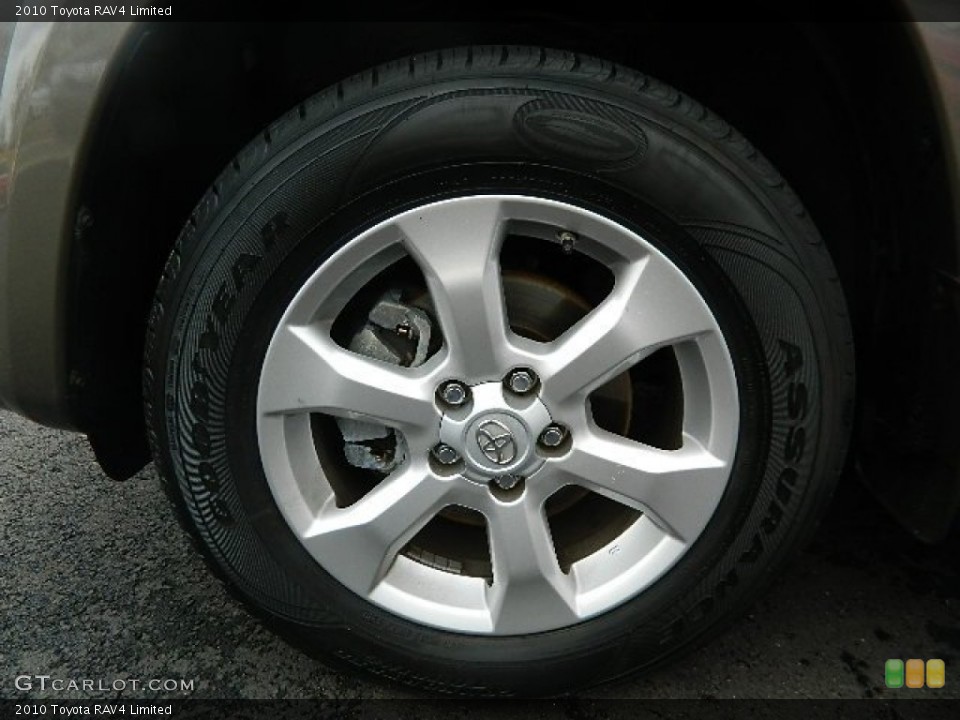 2010 Toyota RAV4 Limited Wheel and Tire Photo #76573249