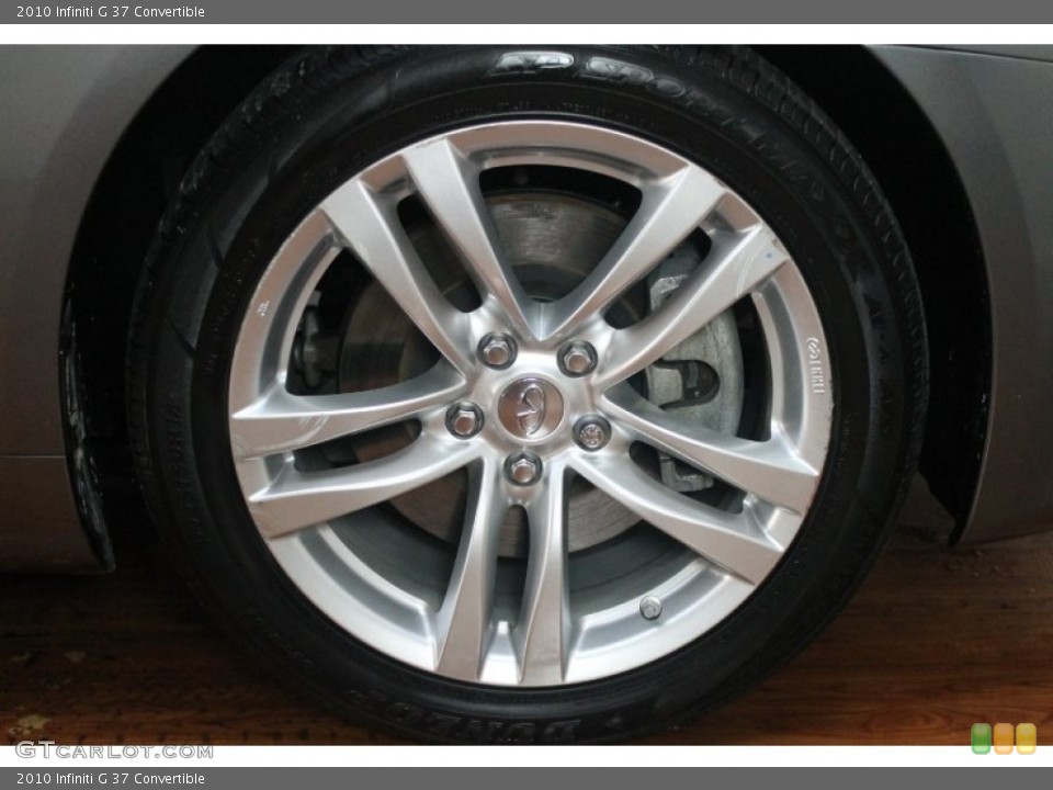 2010 Infiniti G 37 Convertible Wheel and Tire Photo #76573955