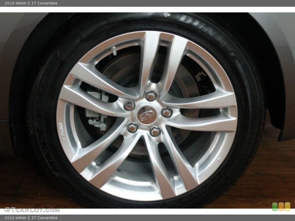 2010 Infiniti G 37 Convertible Wheel and Tire Photo #76574003