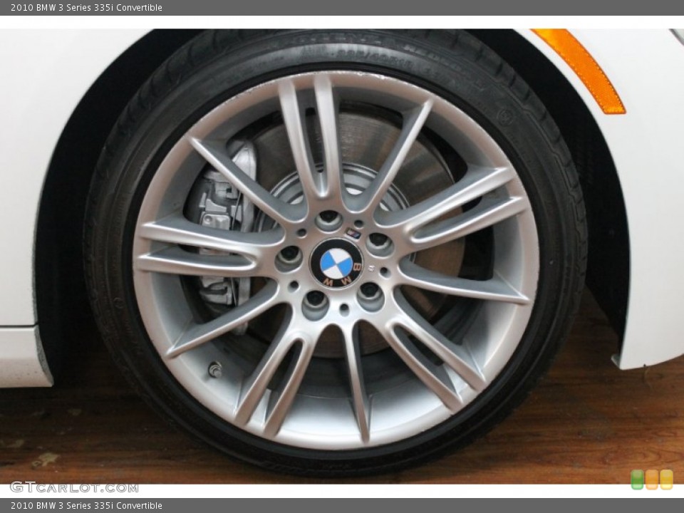 2010 BMW 3 Series 335i Convertible Wheel and Tire Photo #76574845