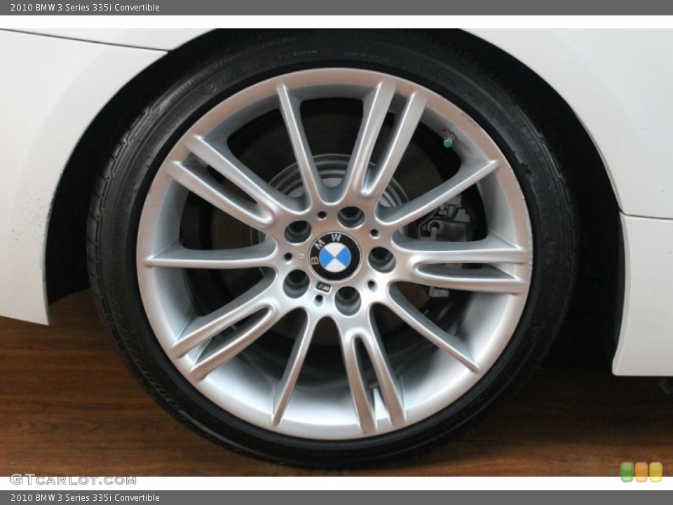 2010 BMW 3 Series 335i Convertible Wheel and Tire Photo #76574868