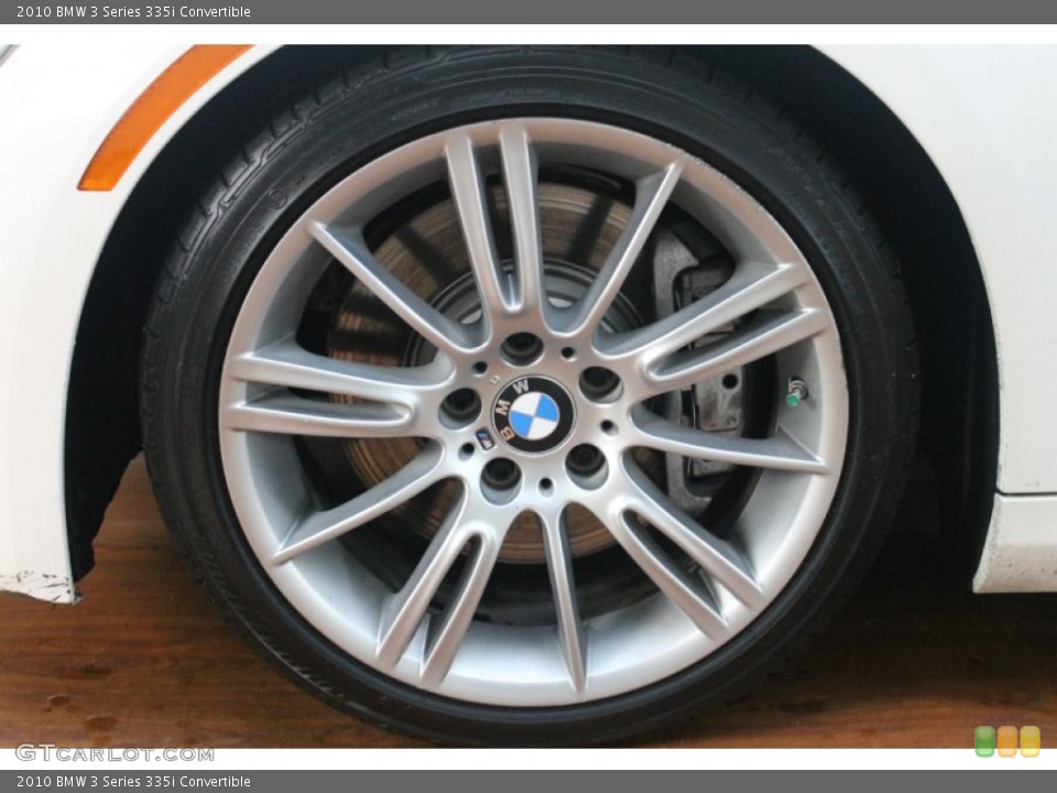 2010 BMW 3 Series 335i Convertible Wheel and Tire Photo #76574891