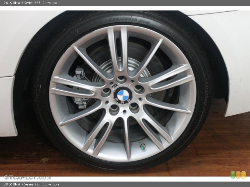 2010 BMW 3 Series 335i Convertible Wheel and Tire Photo #76574912