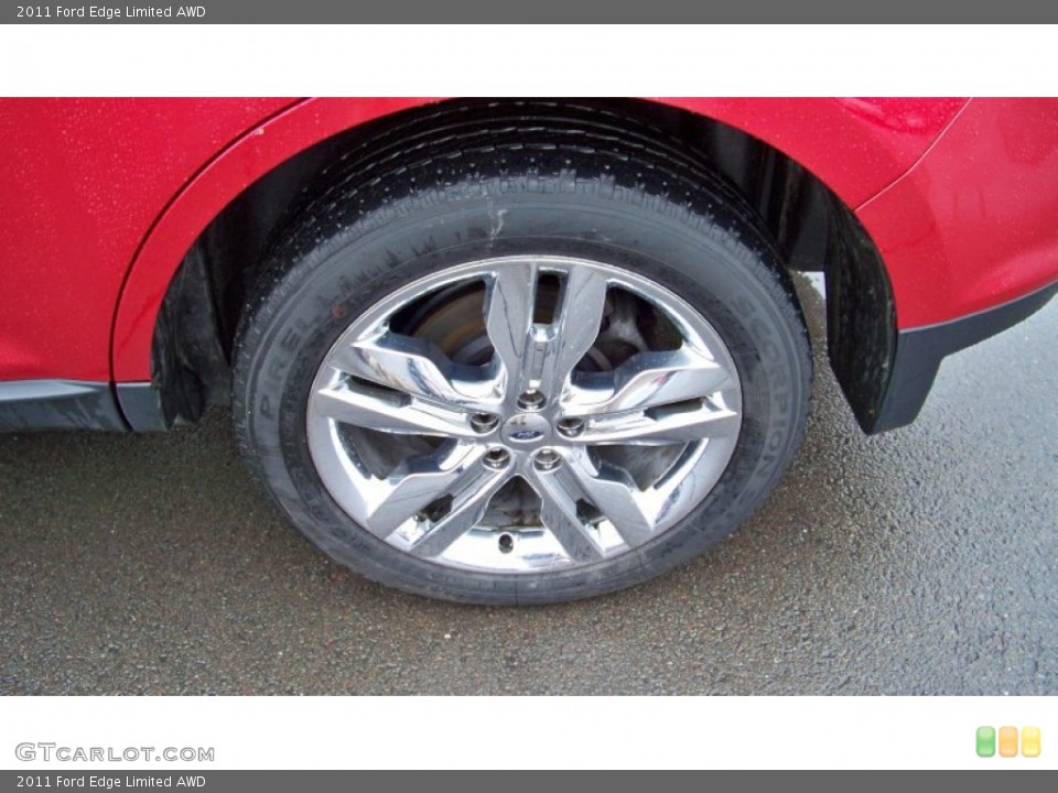 2011 Ford Edge Limited AWD Wheel and Tire Photo #76581920