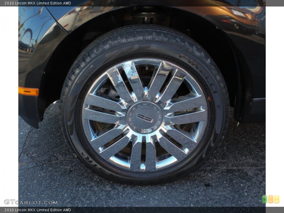 2010 Lincoln MKX Limited Edition AWD Wheel and Tire Photo #76582777