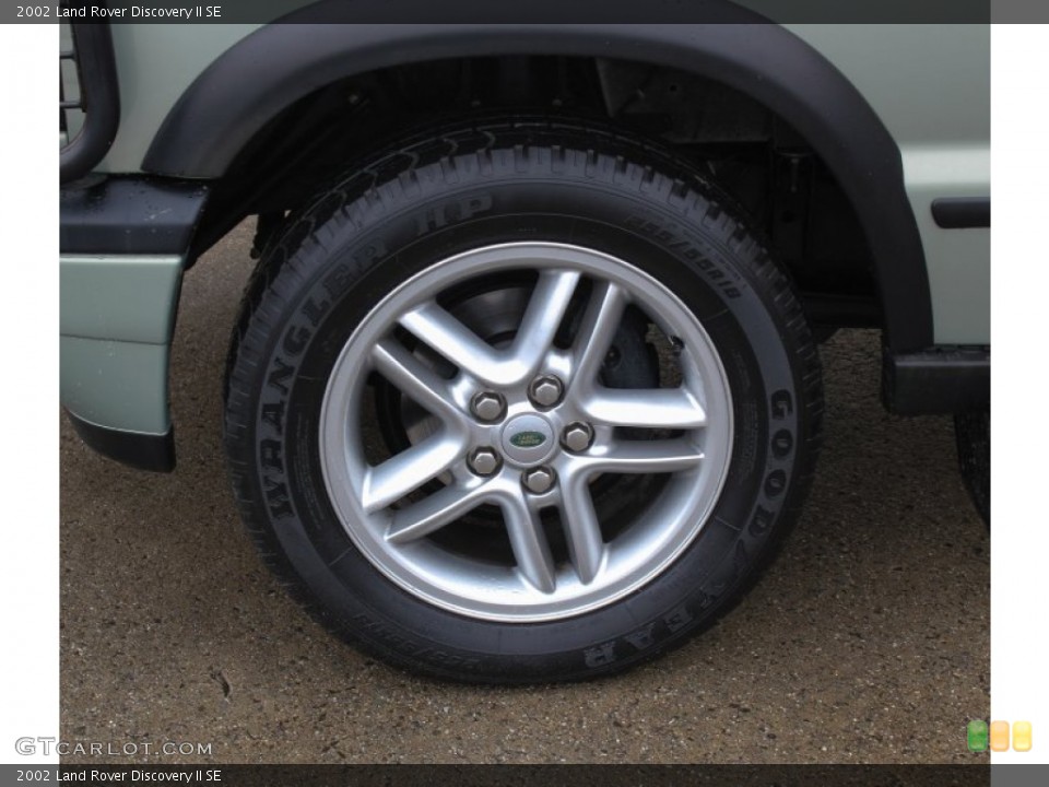 2002 Land Rover Discovery II SE Wheel and Tire Photo #76583857