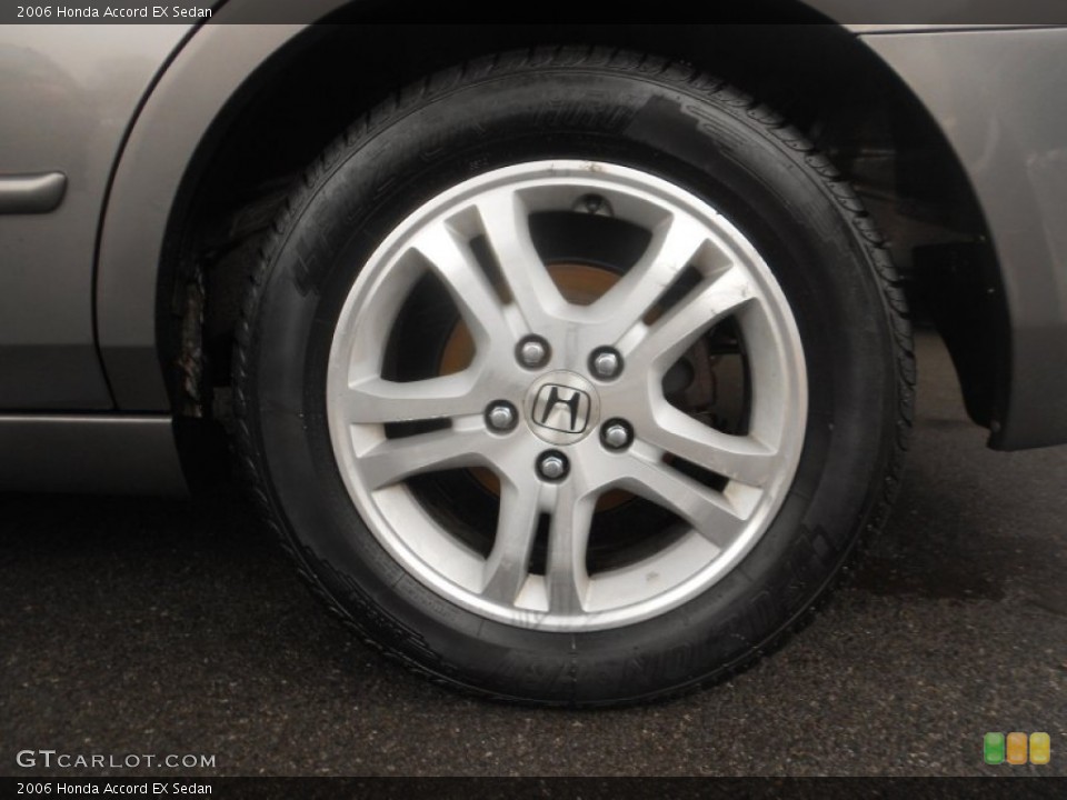 2006 Honda Accord EX Sedan Wheel and Tire Photo #76585512