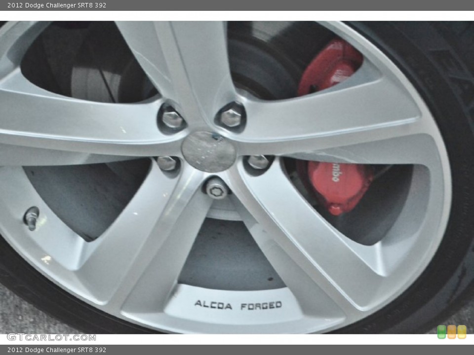 2012 Dodge Challenger SRT8 392 Wheel and Tire Photo #76591018