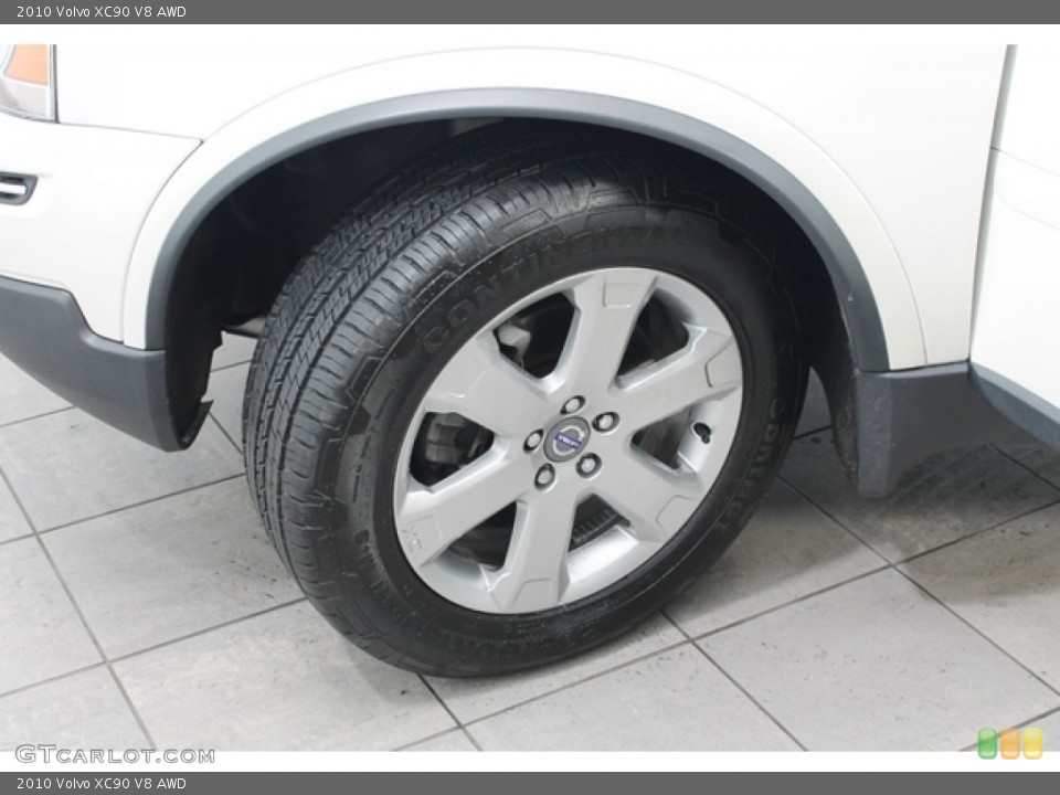 2010 Volvo XC90 V8 AWD Wheel and Tire Photo #76592803