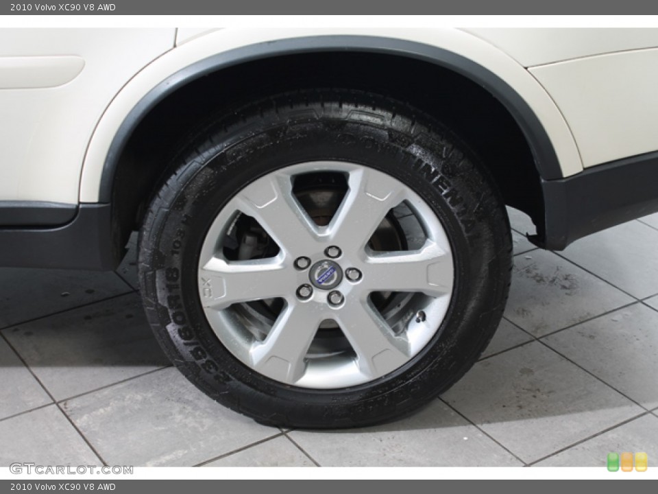 2010 Volvo XC90 V8 AWD Wheel and Tire Photo #76592885