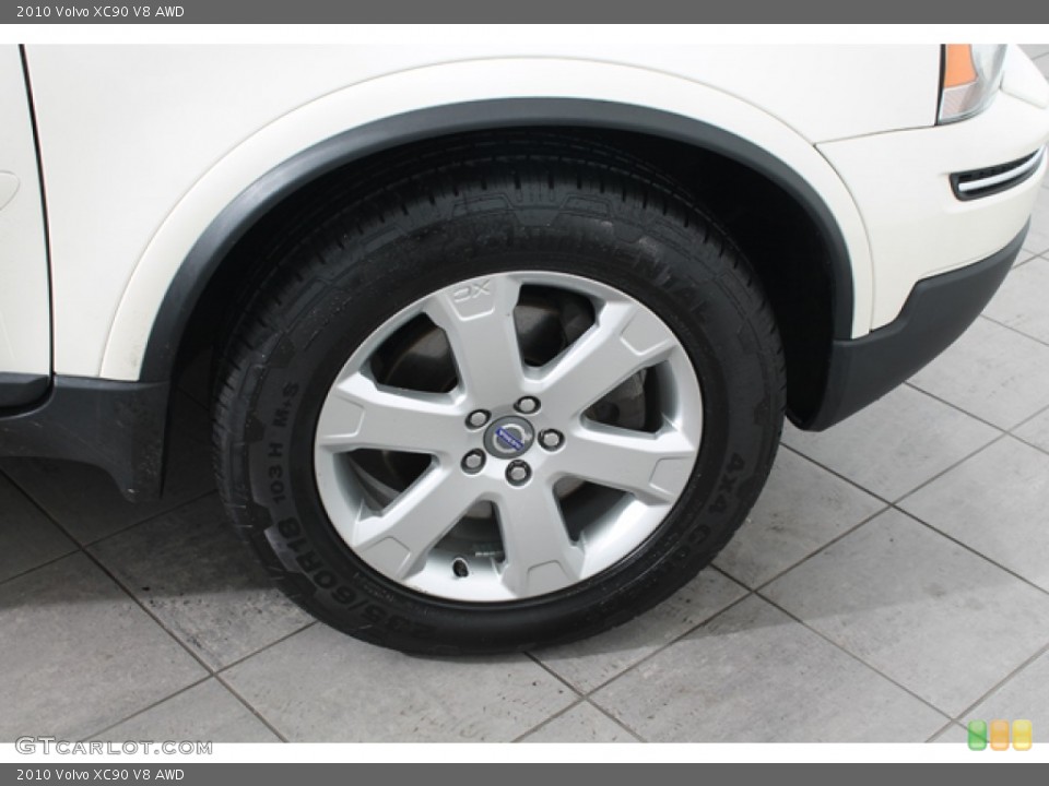 2010 Volvo XC90 V8 AWD Wheel and Tire Photo #76592912