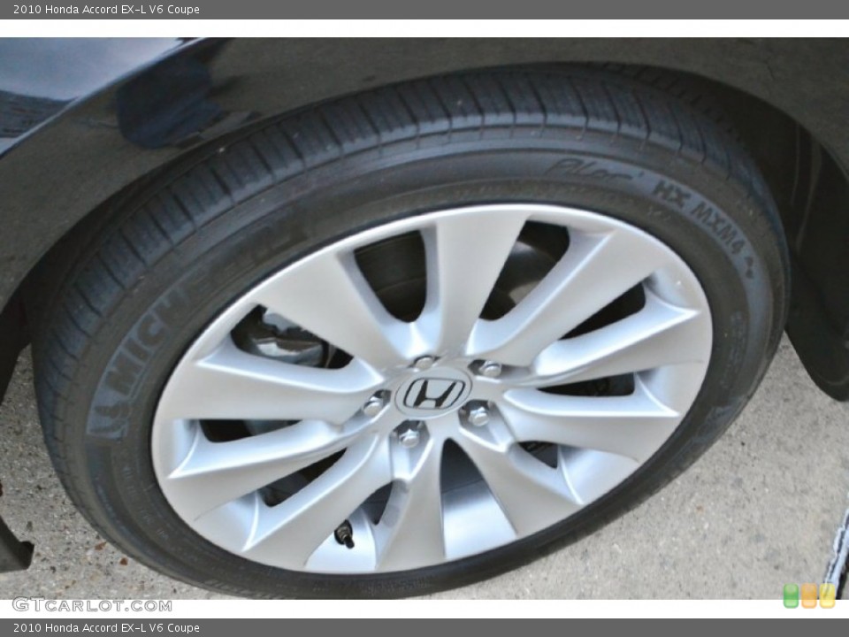 2010 Honda Accord EX-L V6 Coupe Wheel and Tire Photo #76594029