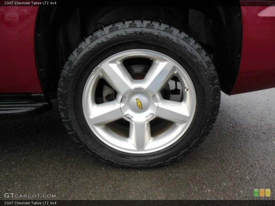 2007 Chevrolet Tahoe LTZ 4x4 Wheel and Tire Photo #76595344