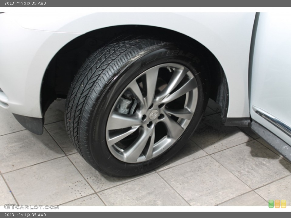 2013 Infiniti JX 35 AWD Wheel and Tire Photo #76595755