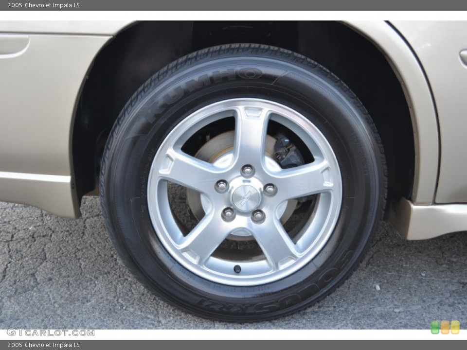 2005 Chevrolet Impala LS Wheel and Tire Photo #76598203