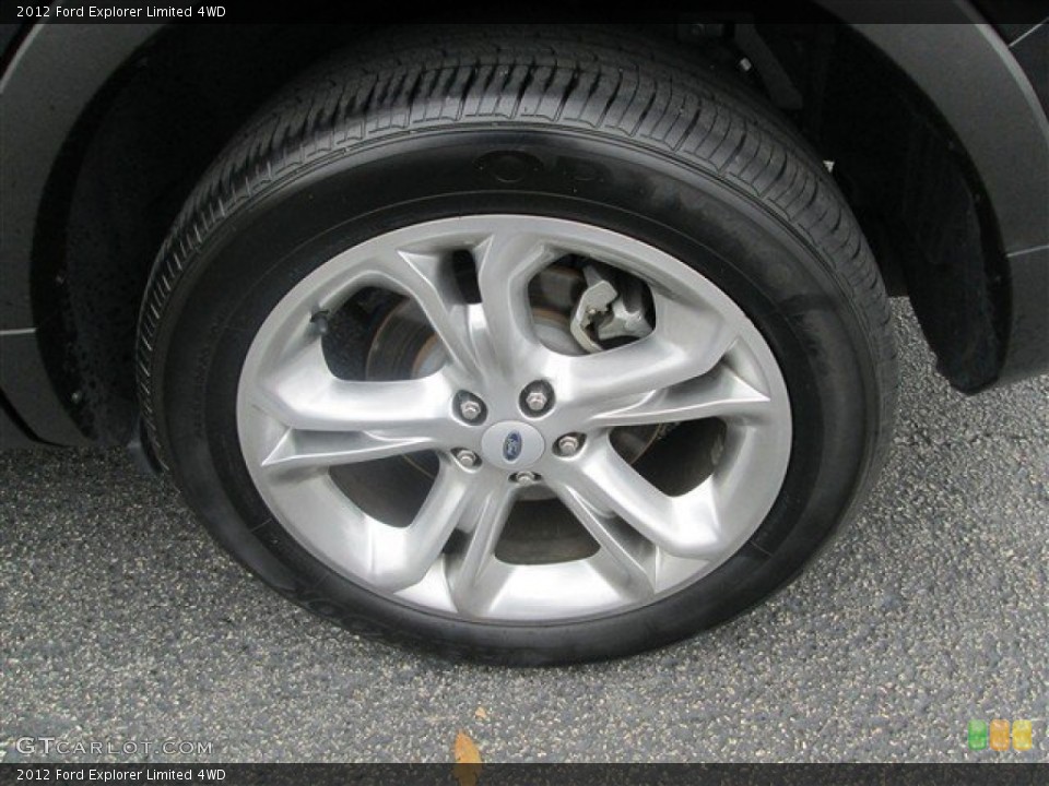 2012 Ford Explorer Limited 4WD Wheel and Tire Photo #76599058