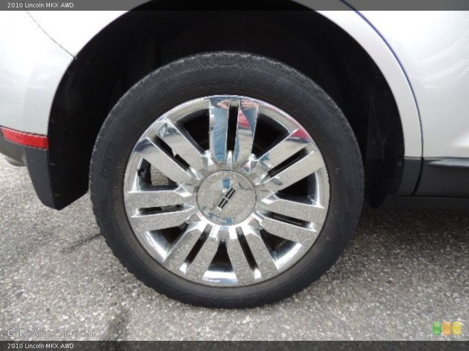 2010 Lincoln MKX AWD Wheel and Tire Photo #76603636