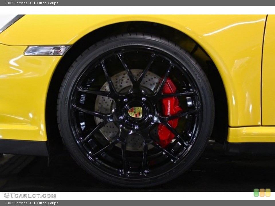 2007 Porsche 911 Turbo Coupe Wheel and Tire Photo #76604737