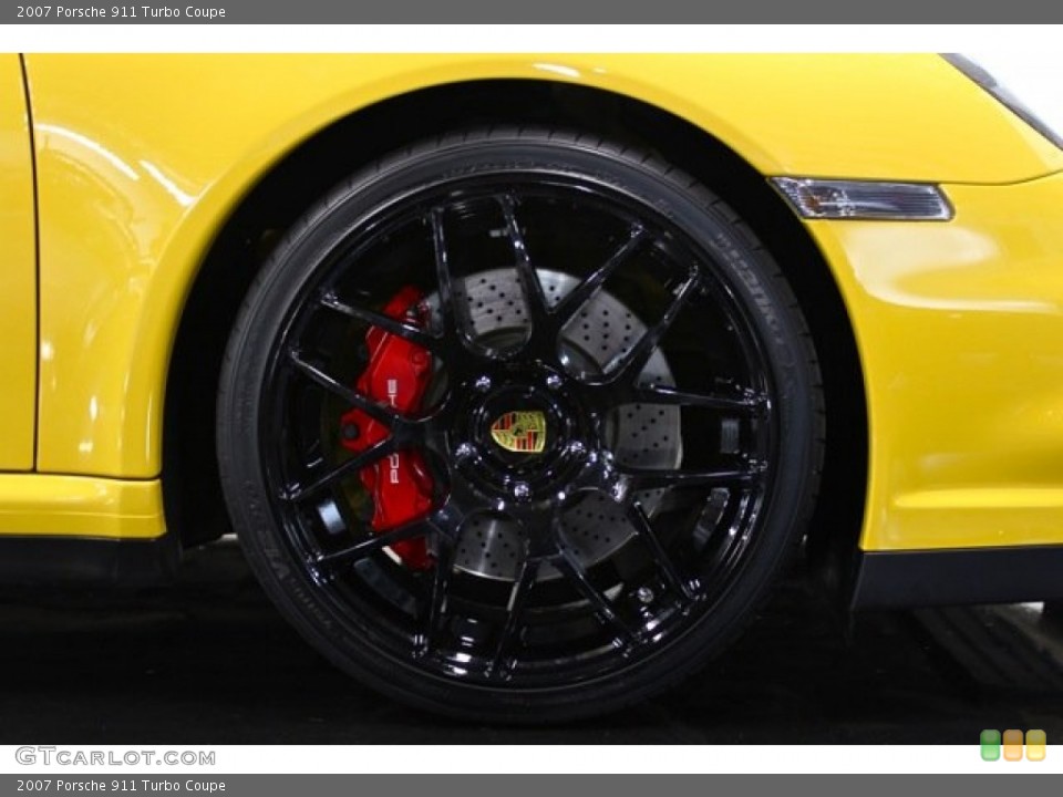 2007 Porsche 911 Turbo Coupe Wheel and Tire Photo #76604743