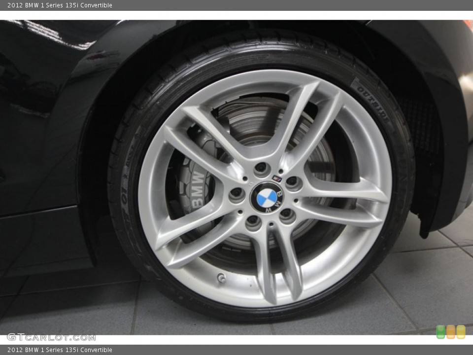 2012 BMW 1 Series 135i Convertible Wheel and Tire Photo #76610020