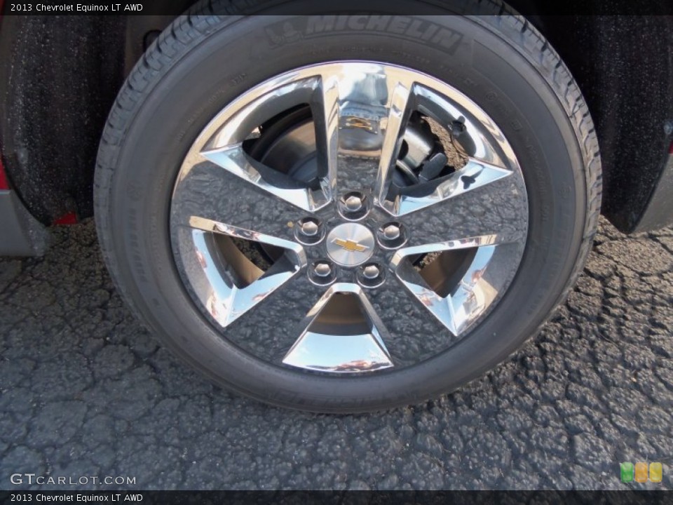 2013 Chevrolet Equinox LT AWD Wheel and Tire Photo #76611505
