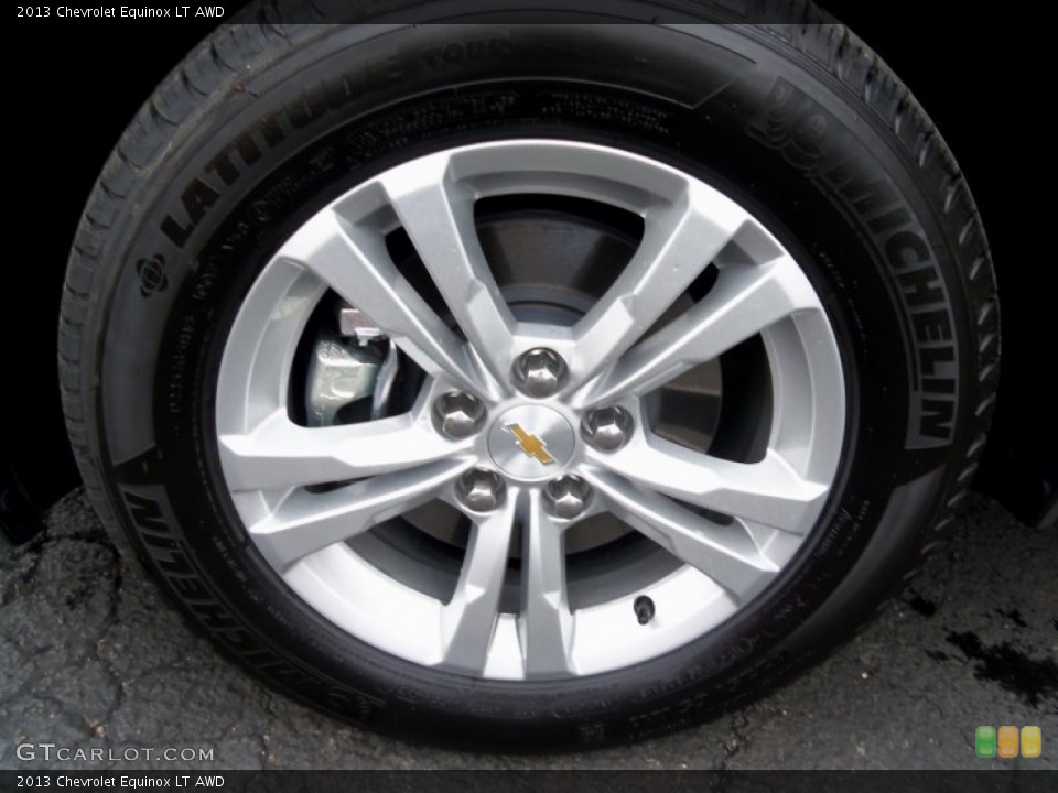 2013 Chevrolet Equinox LT AWD Wheel and Tire Photo #76612632