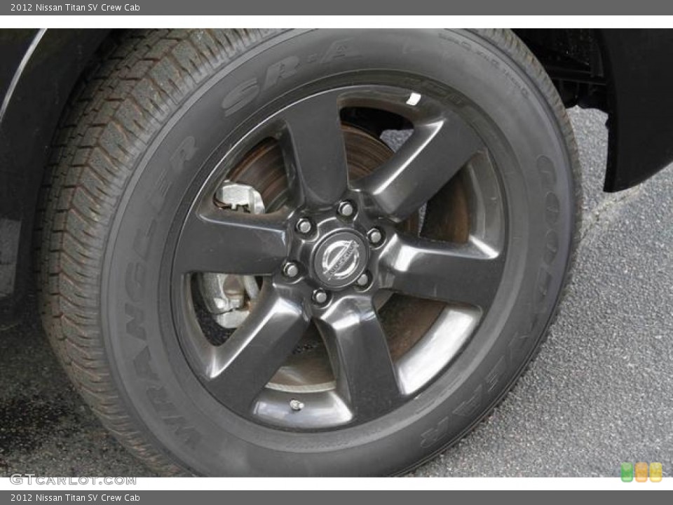 2012 Nissan Titan SV Crew Cab Wheel and Tire Photo #76614157