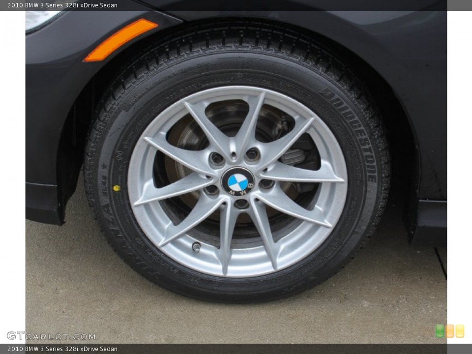 2010 BMW 3 Series 328i xDrive Sedan Wheel and Tire Photo #76616646