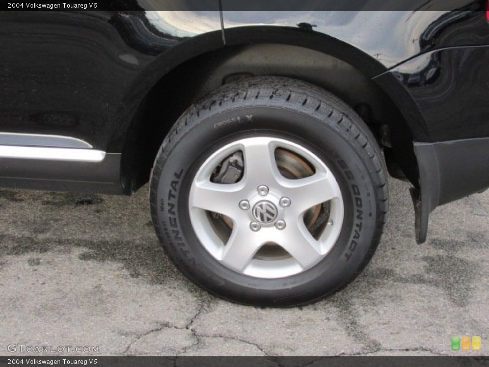 2004 Volkswagen Touareg V6 Wheel and Tire Photo #76620308