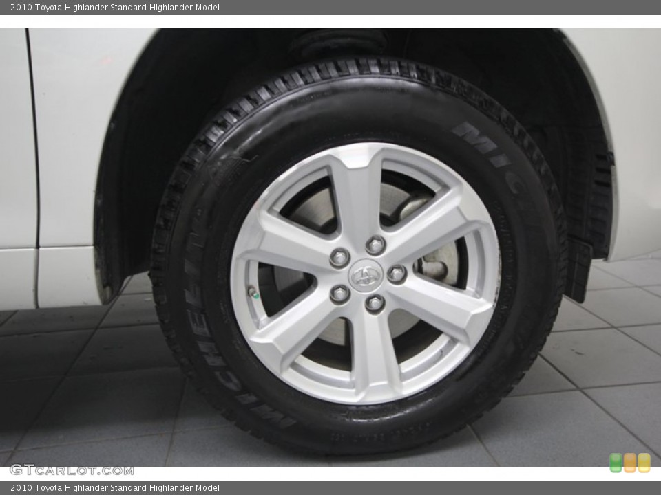 2010 Toyota Highlander  Wheel and Tire Photo #76620723