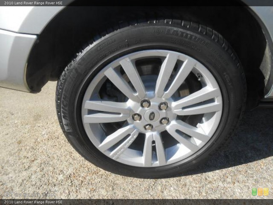 2010 Land Rover Range Rover HSE Wheel and Tire Photo #76627218