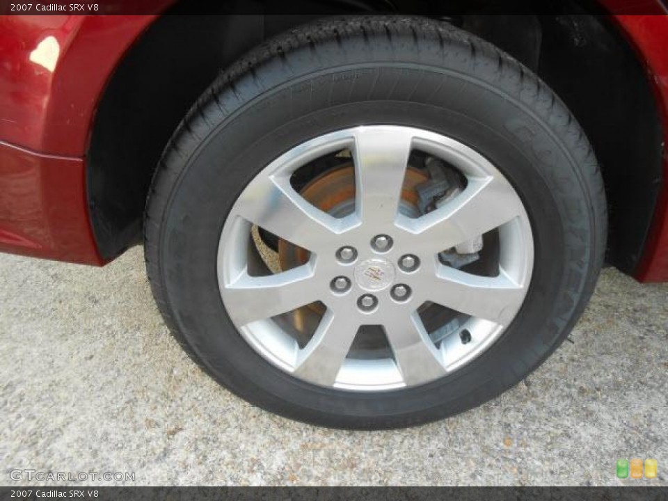 2007 Cadillac SRX V8 Wheel and Tire Photo #76627794