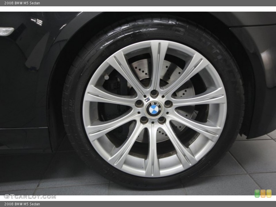 2008 BMW M5 Sedan Wheel and Tire Photo #76629027