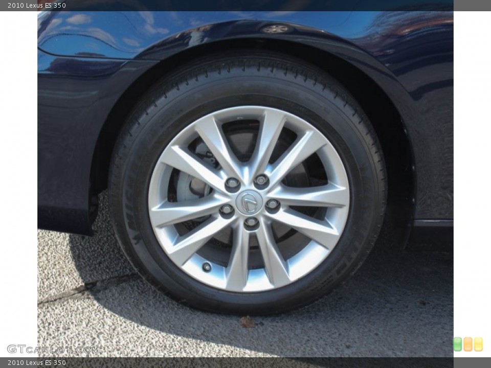 2010 Lexus ES 350 Wheel and Tire Photo #76629718