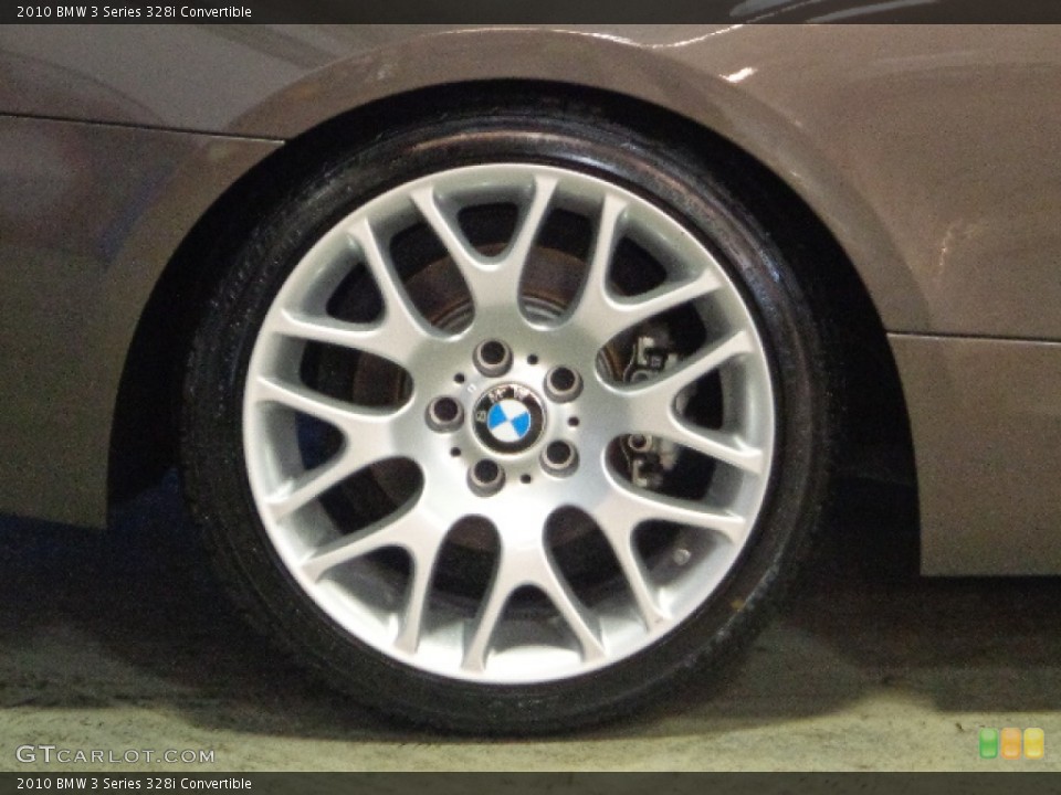 2010 BMW 3 Series 328i Convertible Wheel and Tire Photo #76631538