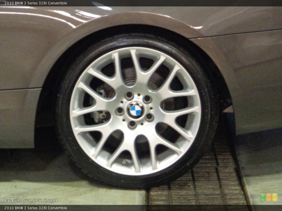 2010 BMW 3 Series 328i Convertible Wheel and Tire Photo #76632216