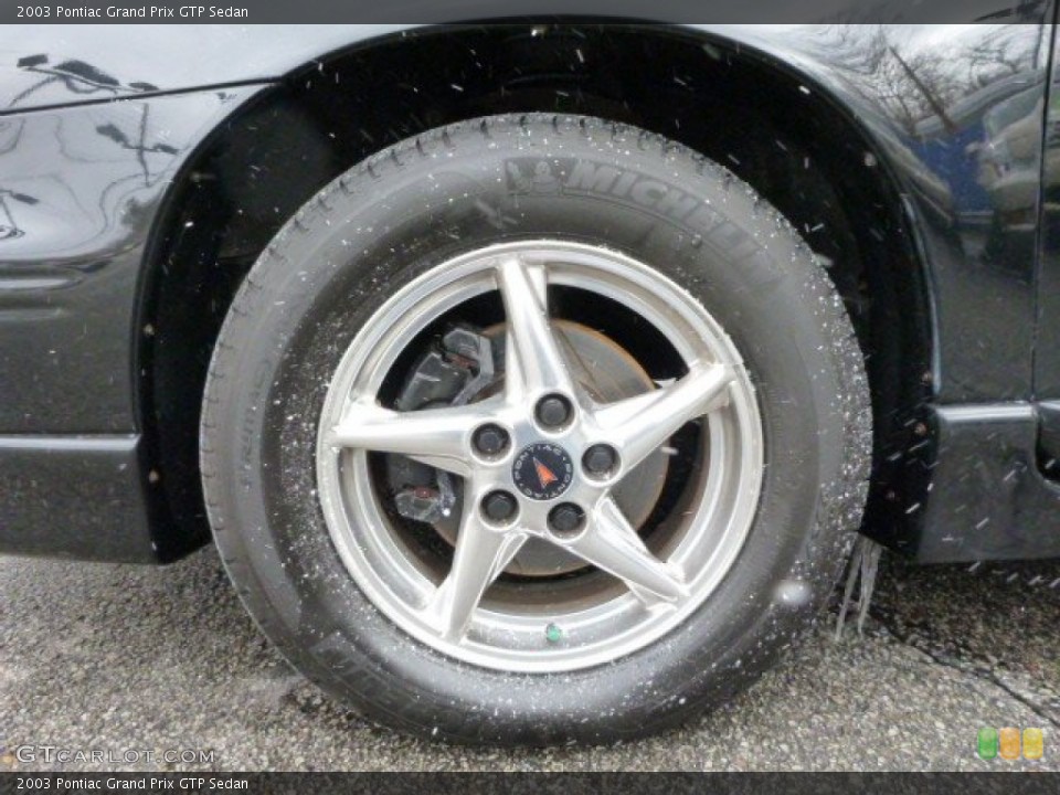 2003 Pontiac Grand Prix GTP Sedan Wheel and Tire Photo #76633813