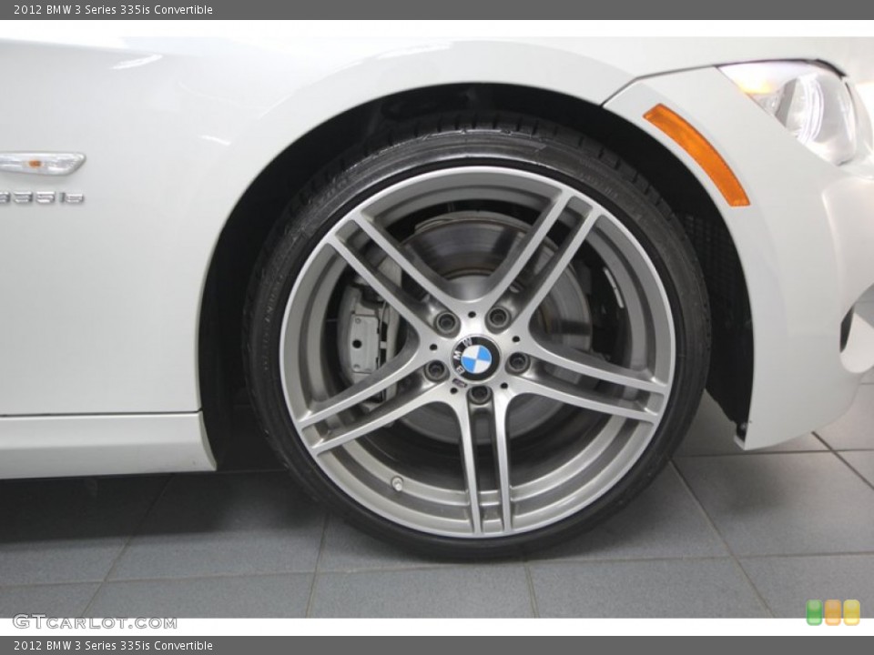 2012 BMW 3 Series 335is Convertible Wheel and Tire Photo #76635463