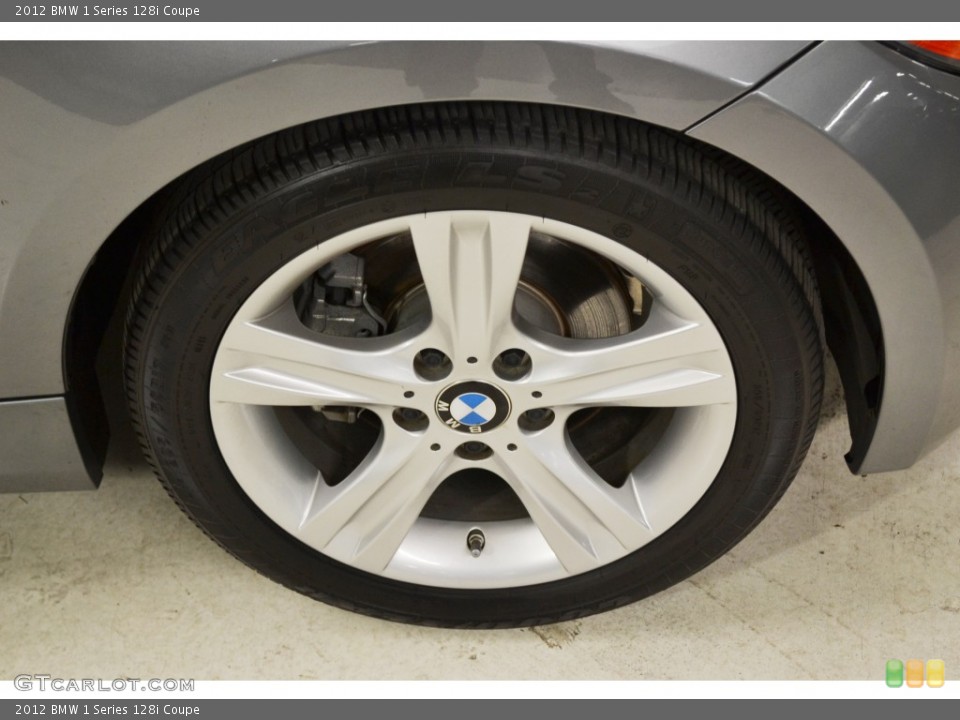 2012 BMW 1 Series 128i Coupe Wheel and Tire Photo #76637001