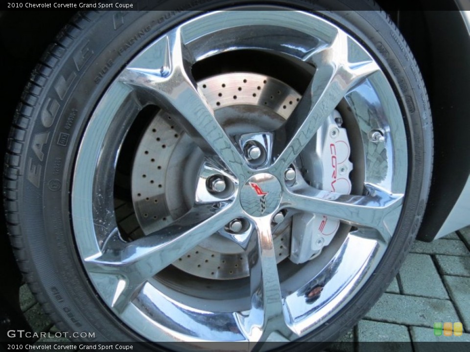 2010 Chevrolet Corvette Grand Sport Coupe Wheel and Tire Photo #76637361